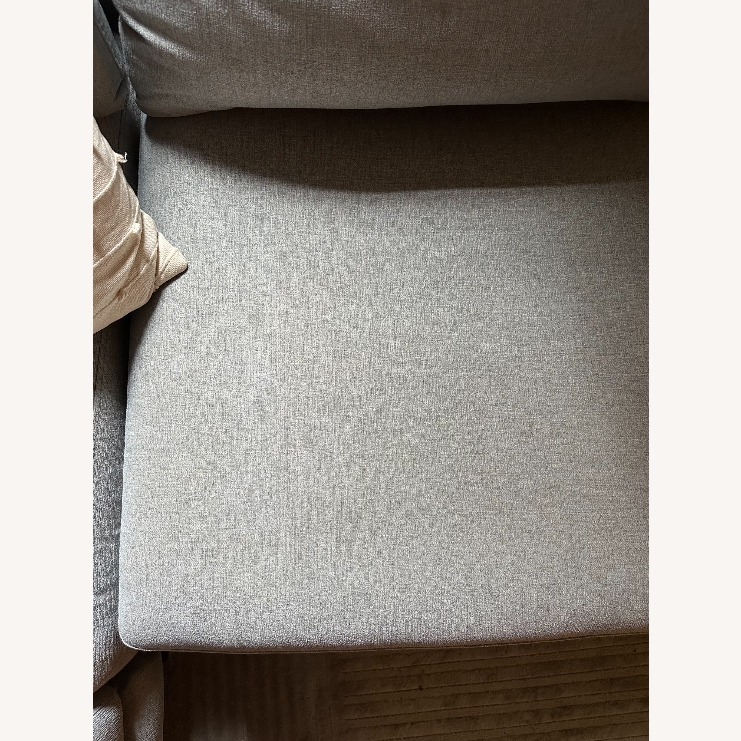 Feather Valencia Sectional in Color "Mist" - image-5