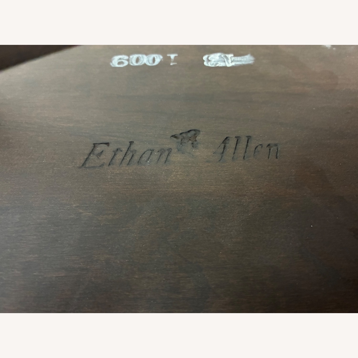 Ethan Allen 1970s Vintage Magazine Stand Mahogany - image-4