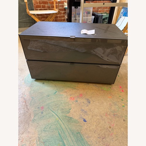 Used Minotti Morrison Nightstand Glossy Finish  for sale on AptDeco