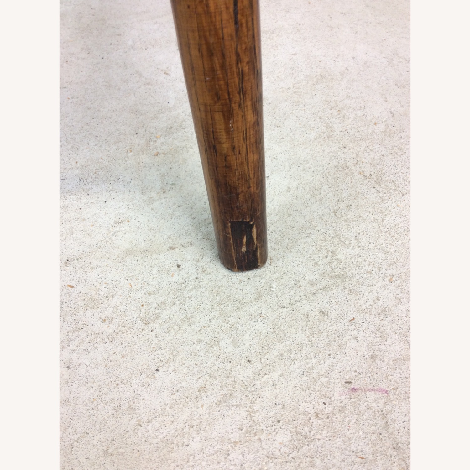 Antique Oak Chair with Turned Back & Caned Seat - image-16