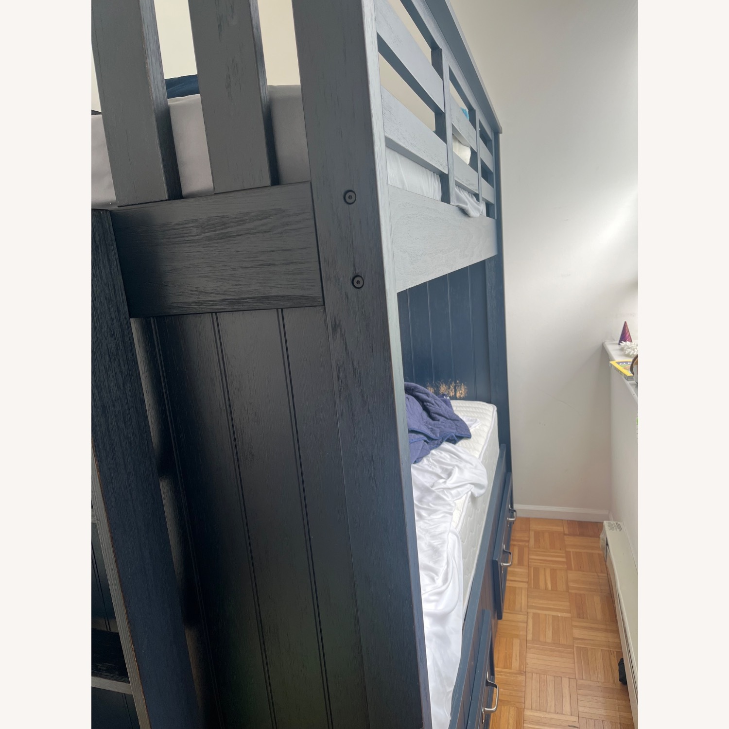 Pottery Barn Camp Bunk Bed with Storage - image-2