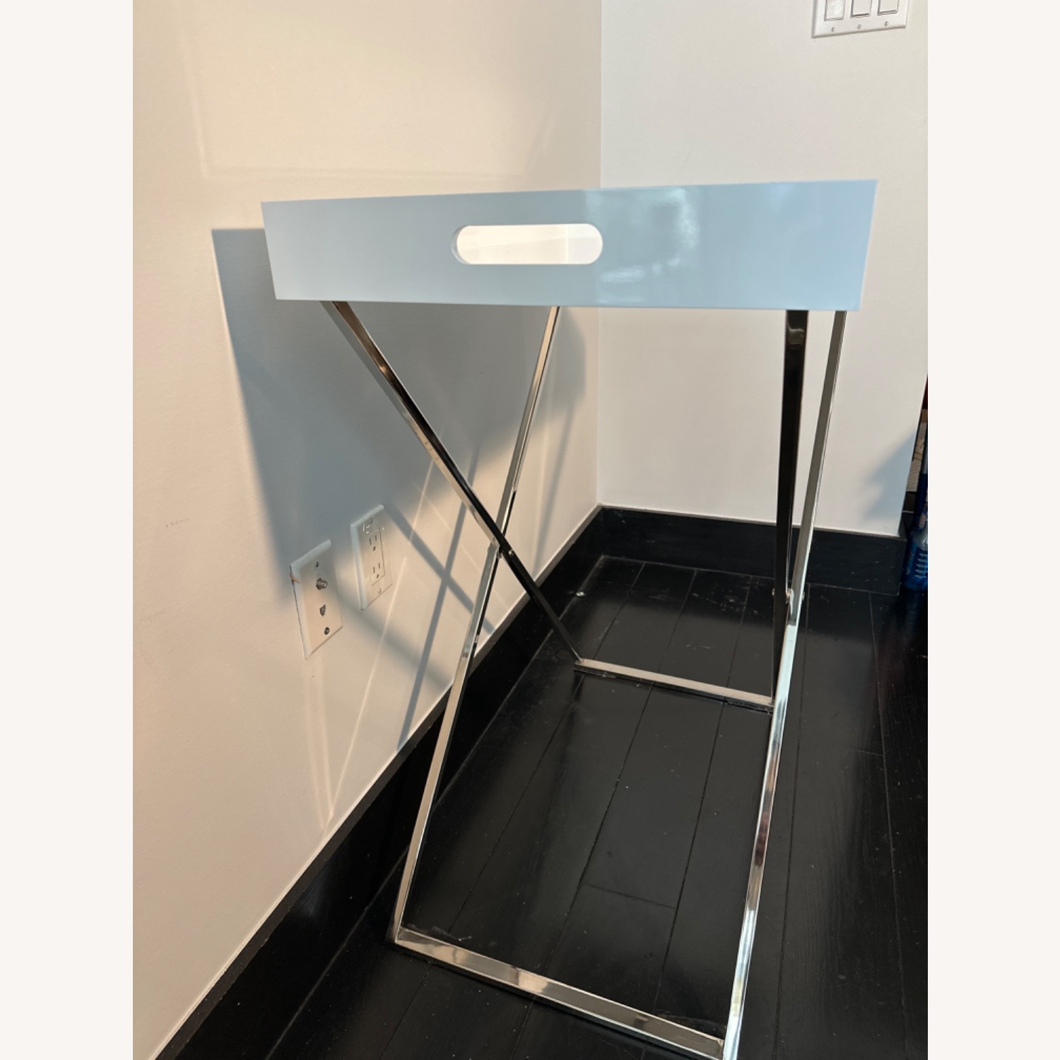 west elm 個人輸入品 Butler Tray Stand west elm 個人輸入品 Butler Tray Stand Tray & Butler Stand