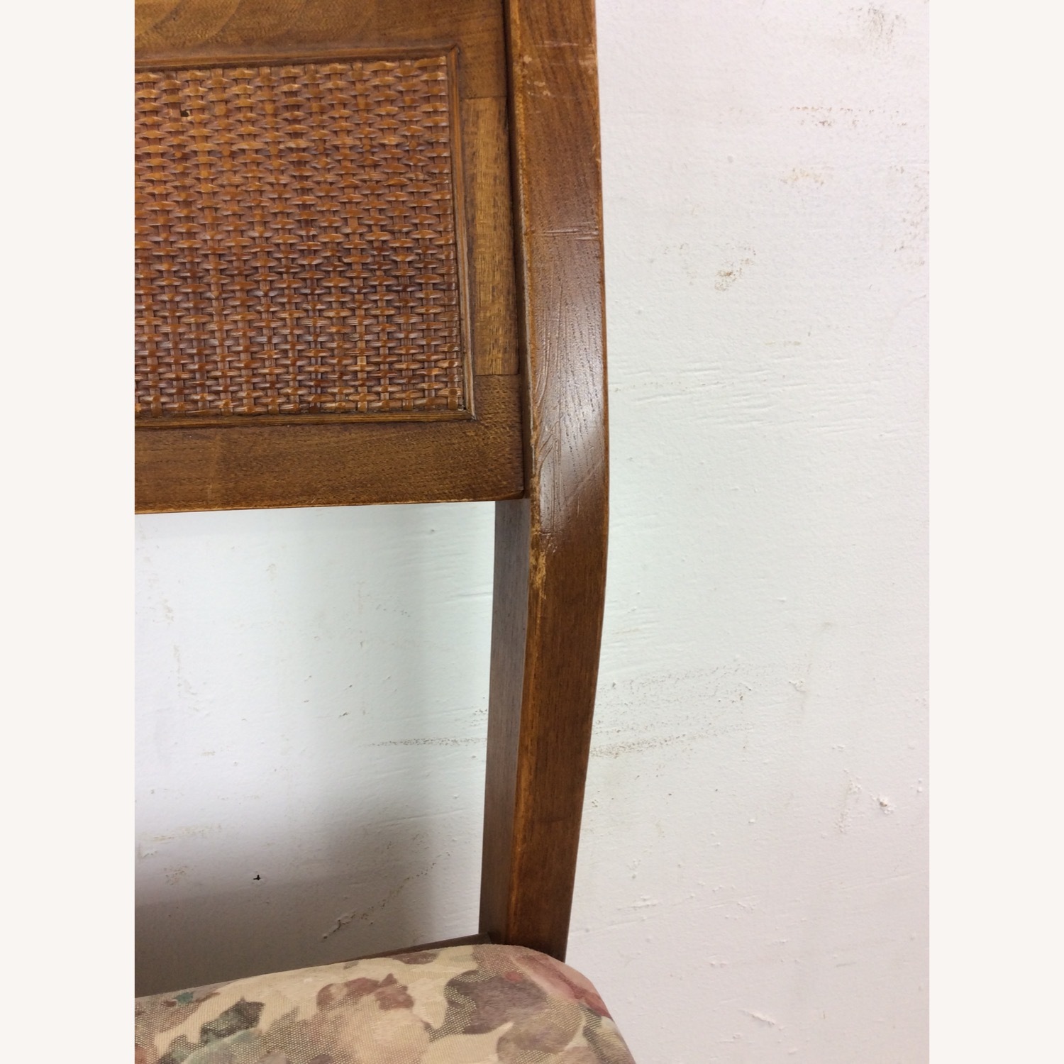 Set of 5 Mid Century Dining Chairs with Caned Back - image-18