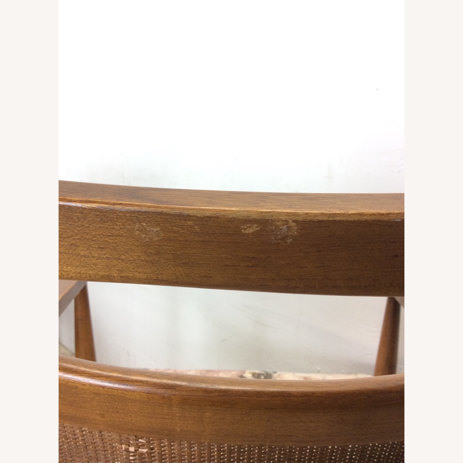 Set of 5 Mid Century Dining Chairs with Caned Back - image-12