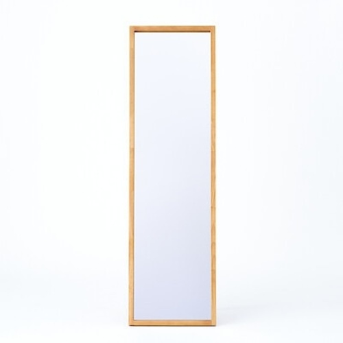 Used Muji Wood Frame Wall Mirror for sale on AptDeco