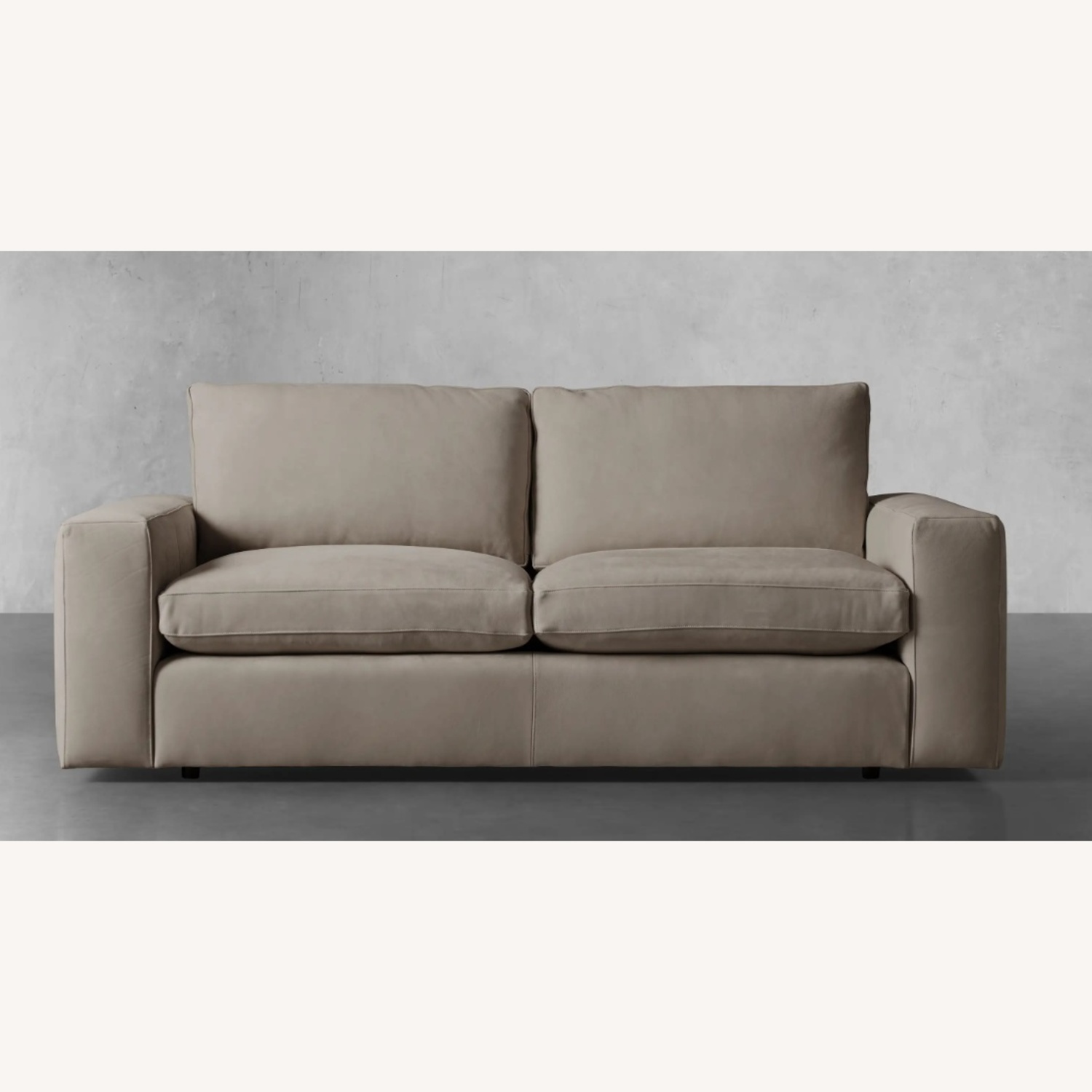 Kipton Wide Arm Nubuck Sofa - image-7