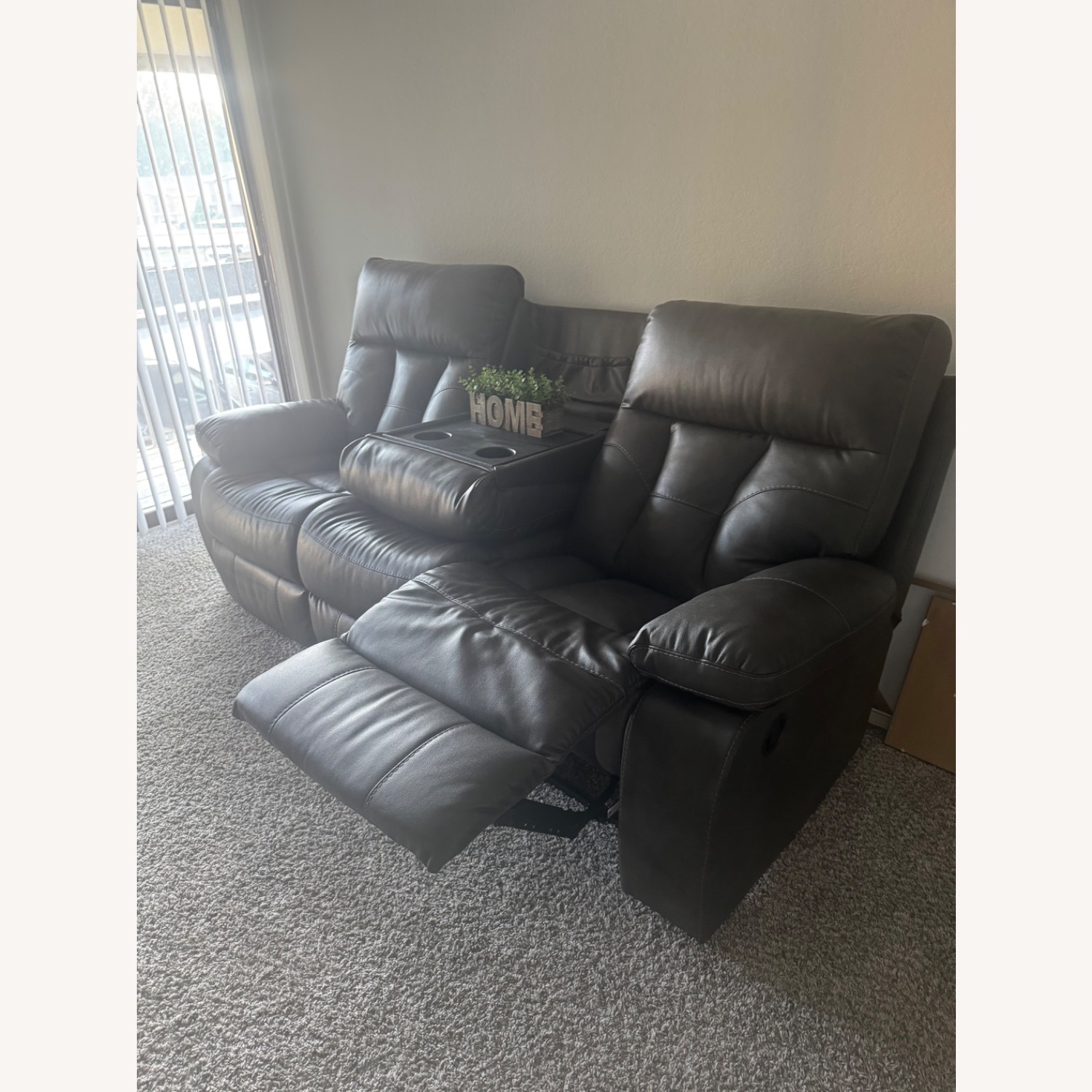 Ashley Furniture Dark Brown Couch  - image-4