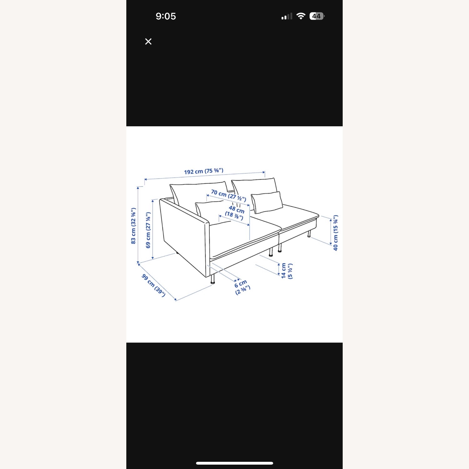 IKEA Soderhamn Sectional Sofa - image-1
