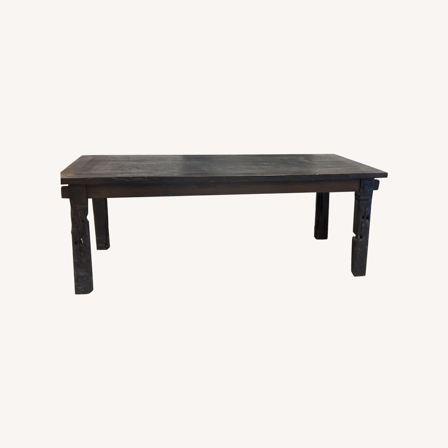 Solid Wood Dining Table - image-0