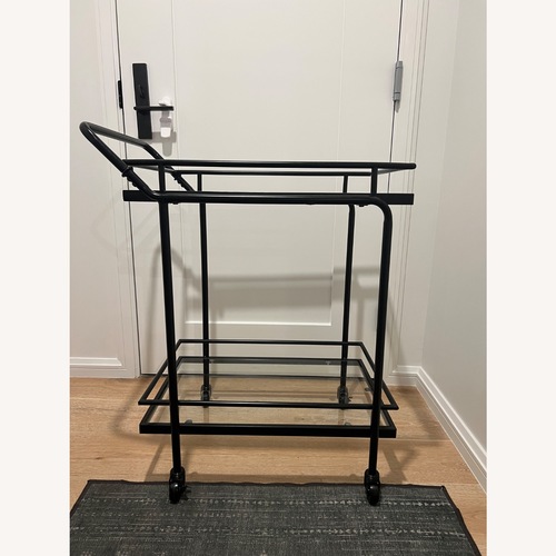 Used Joss & Main Metal Bar Cart for sale on AptDeco