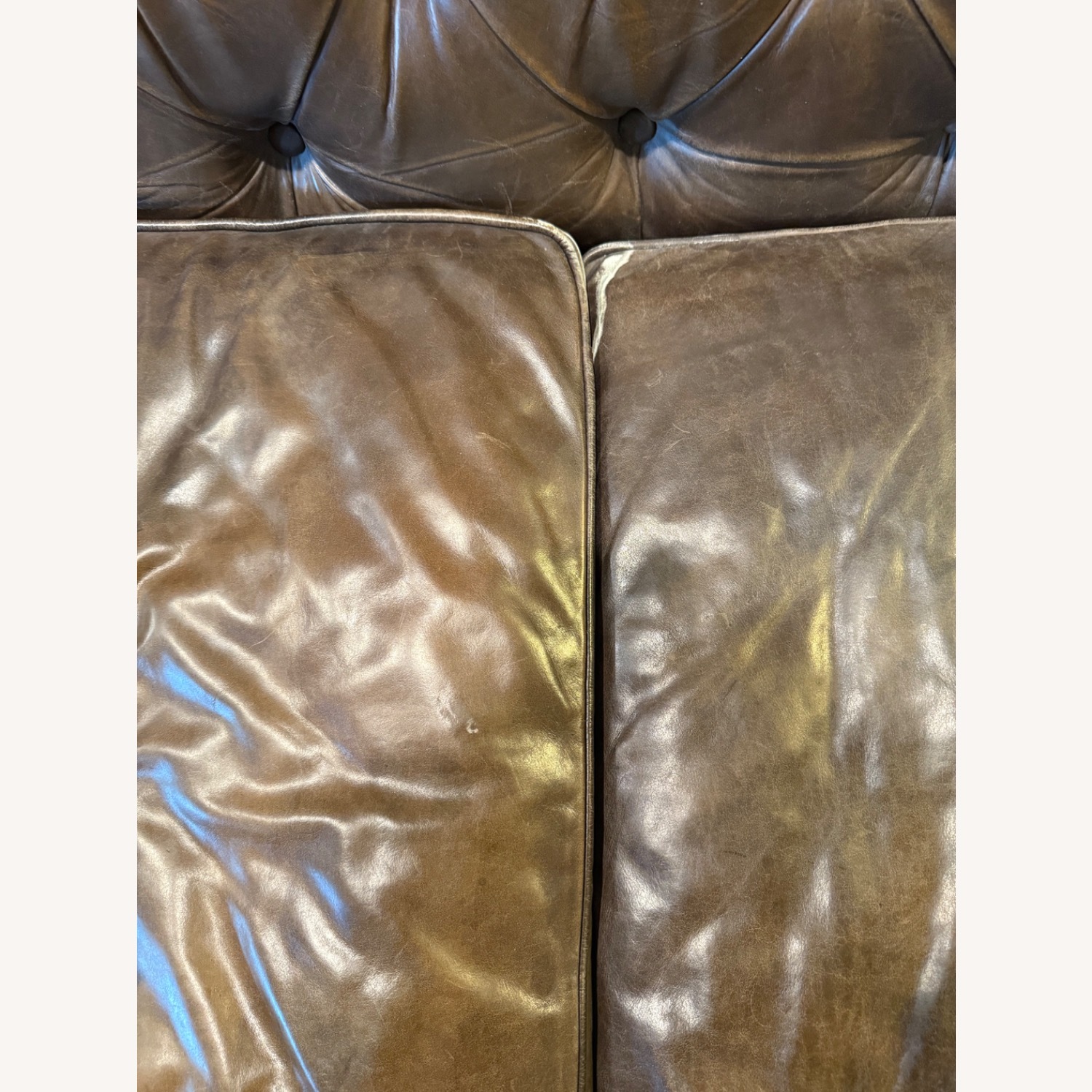 Restoration Hardware Kensington Tufted Sofa - image-6