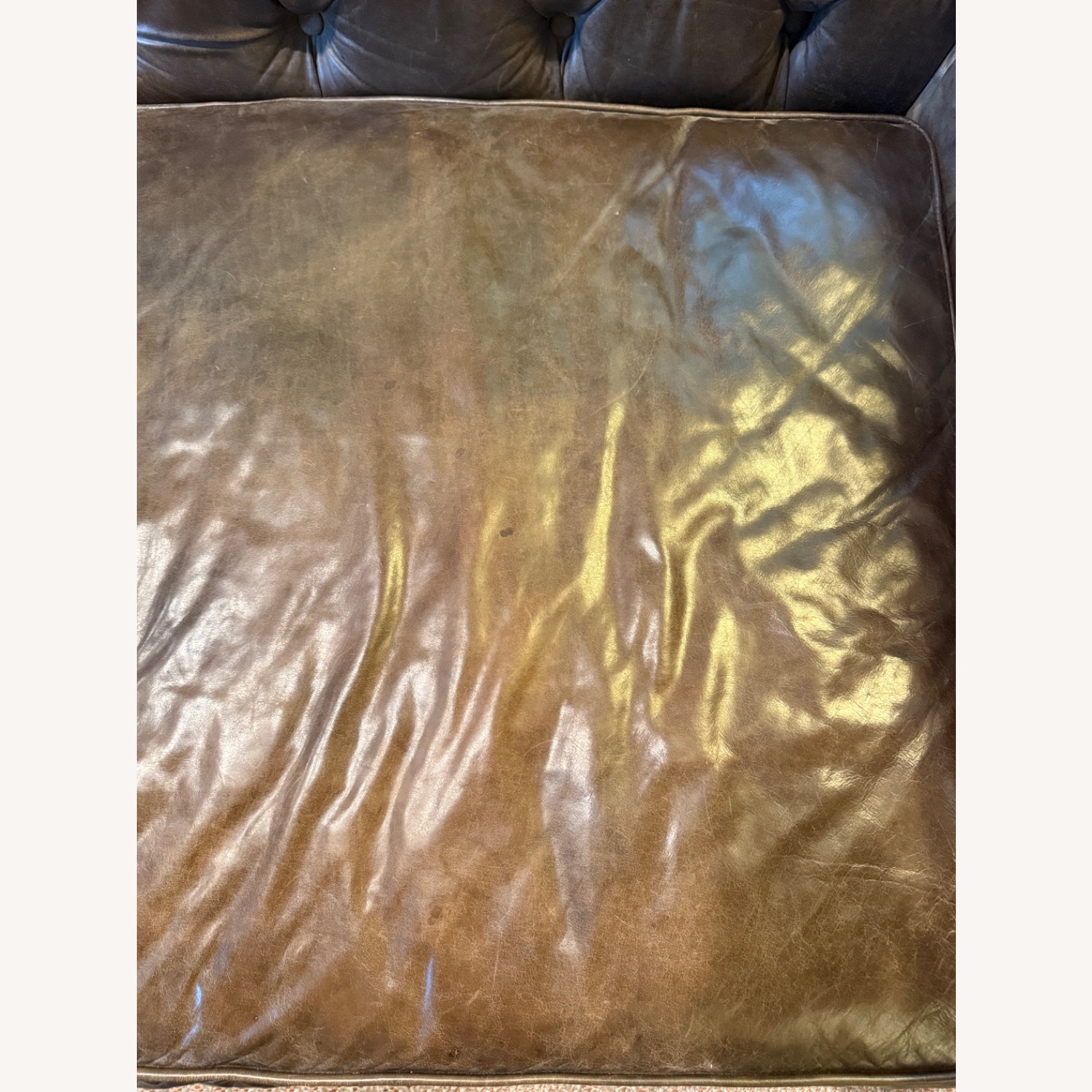 Restoration Hardware Kensington Tufted Sofa - image-7