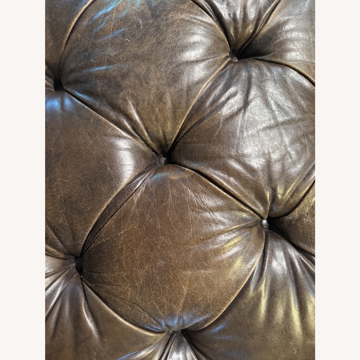Restoration Hardware Kensington Tufted Sofa - image-8