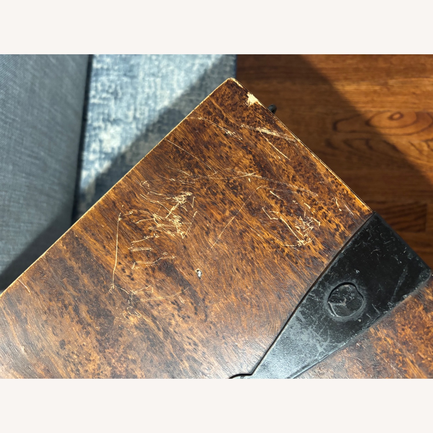 Crate & Barrel Taka Trunk Coffee Table - image-4