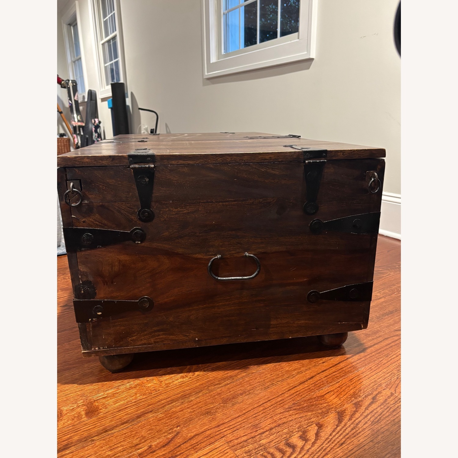 Crate & Barrel Taka Trunk Coffee Table - image-3