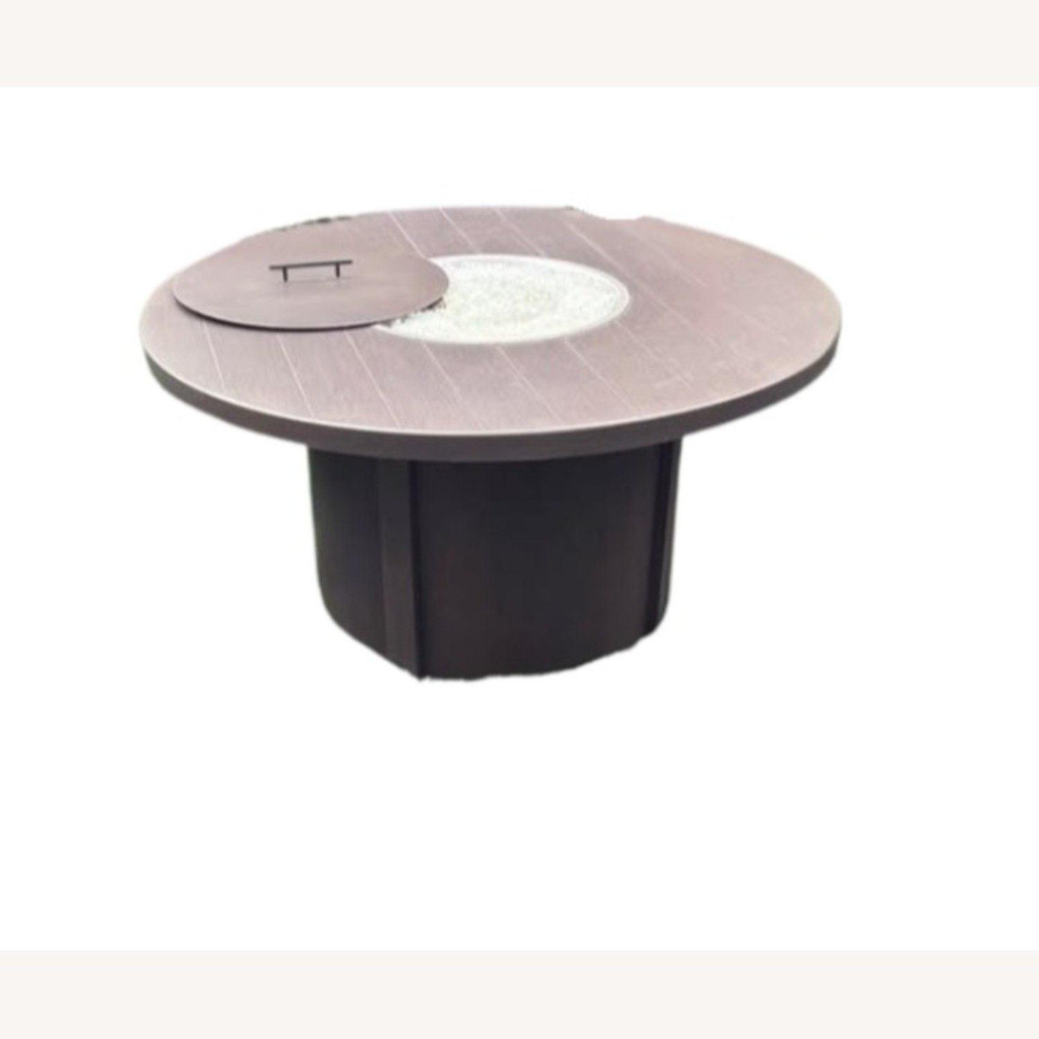 Plank & Hide 48” Round Cast Aluminum Fire Pit - image-2