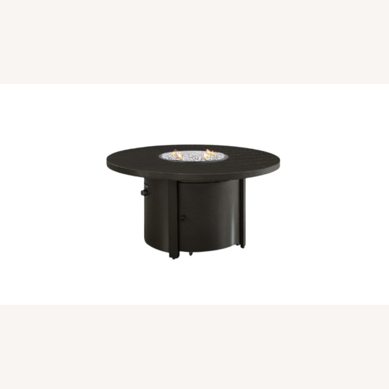 Plank & Hide 48” Round Cast Aluminum Fire Pit - image-1