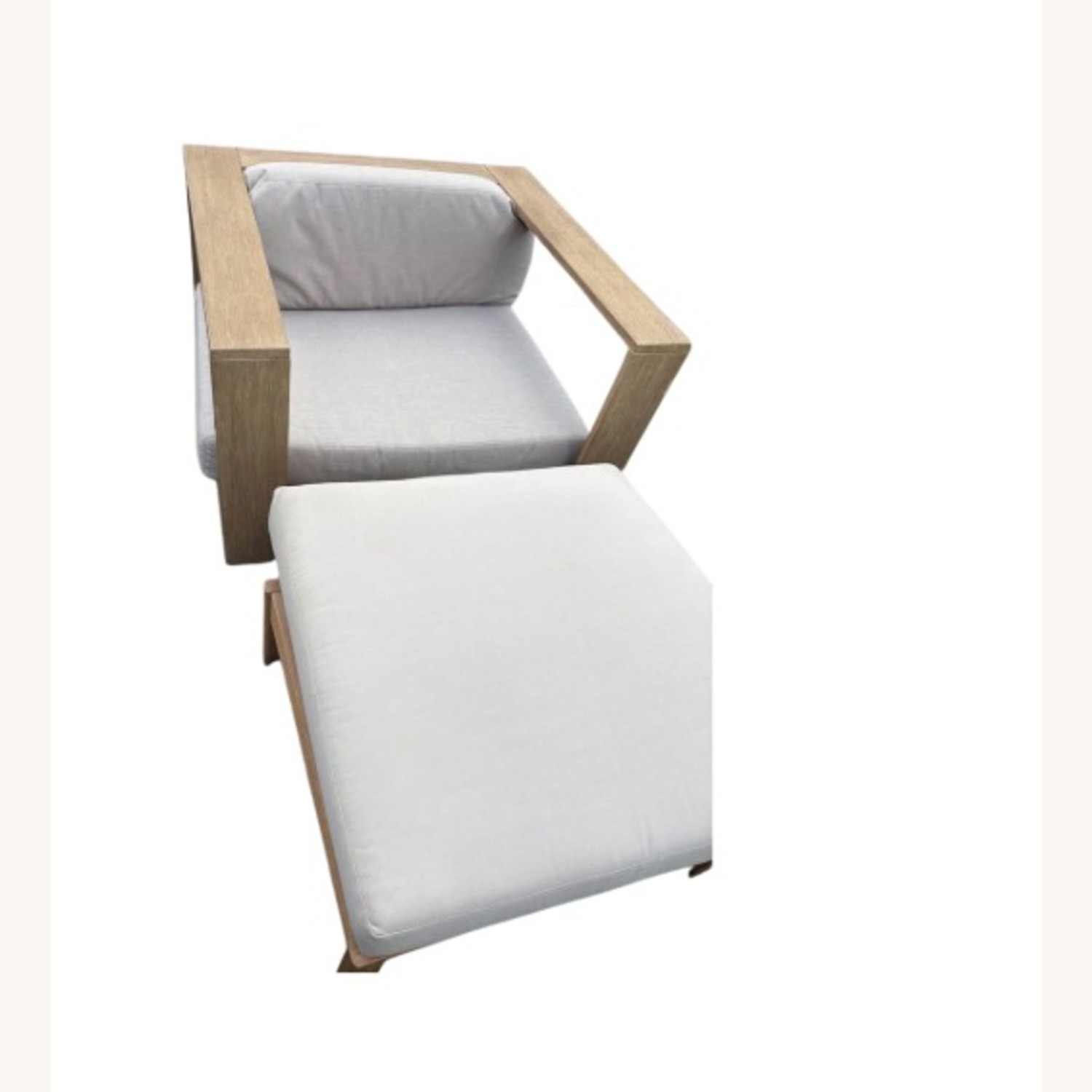 West Elm Telluride Chair and Ottoman - image-2