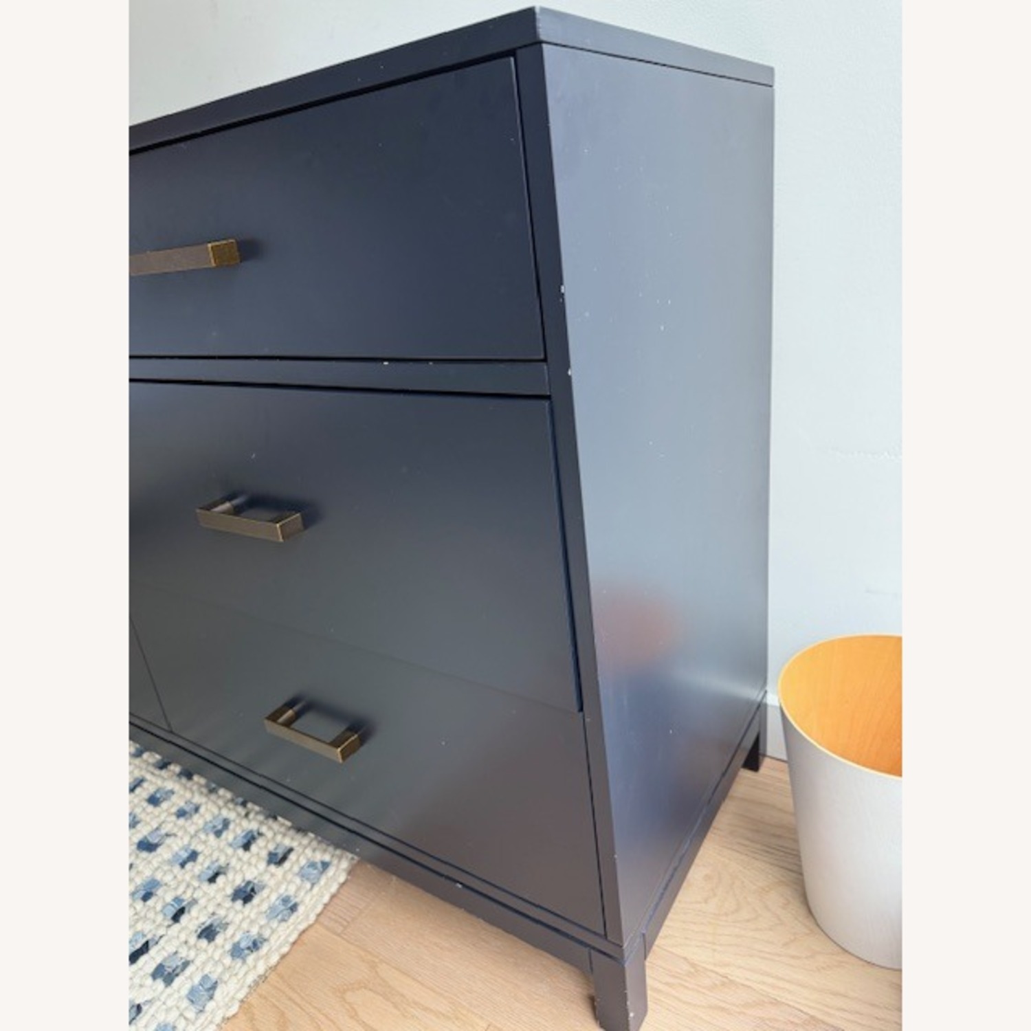 Crate & Kids Parke 6 Drawer Navy Blue Wood Dresser - image-5