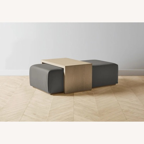 Used Maiden Home The Bowery Ottoman for sale on AptDeco