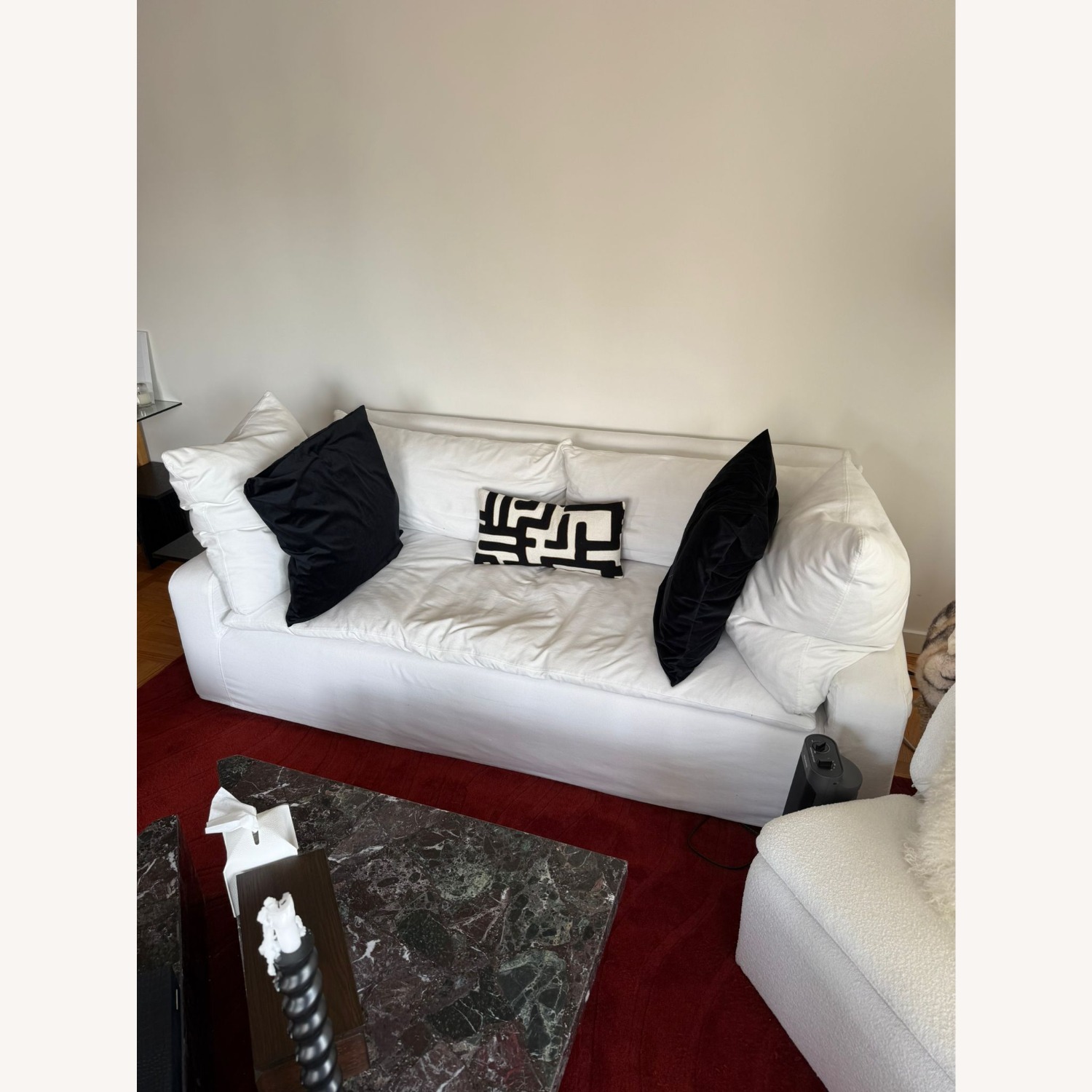 Crate & Barrel  Leanne Ford Ever Slipcovered Sofa  - image-2