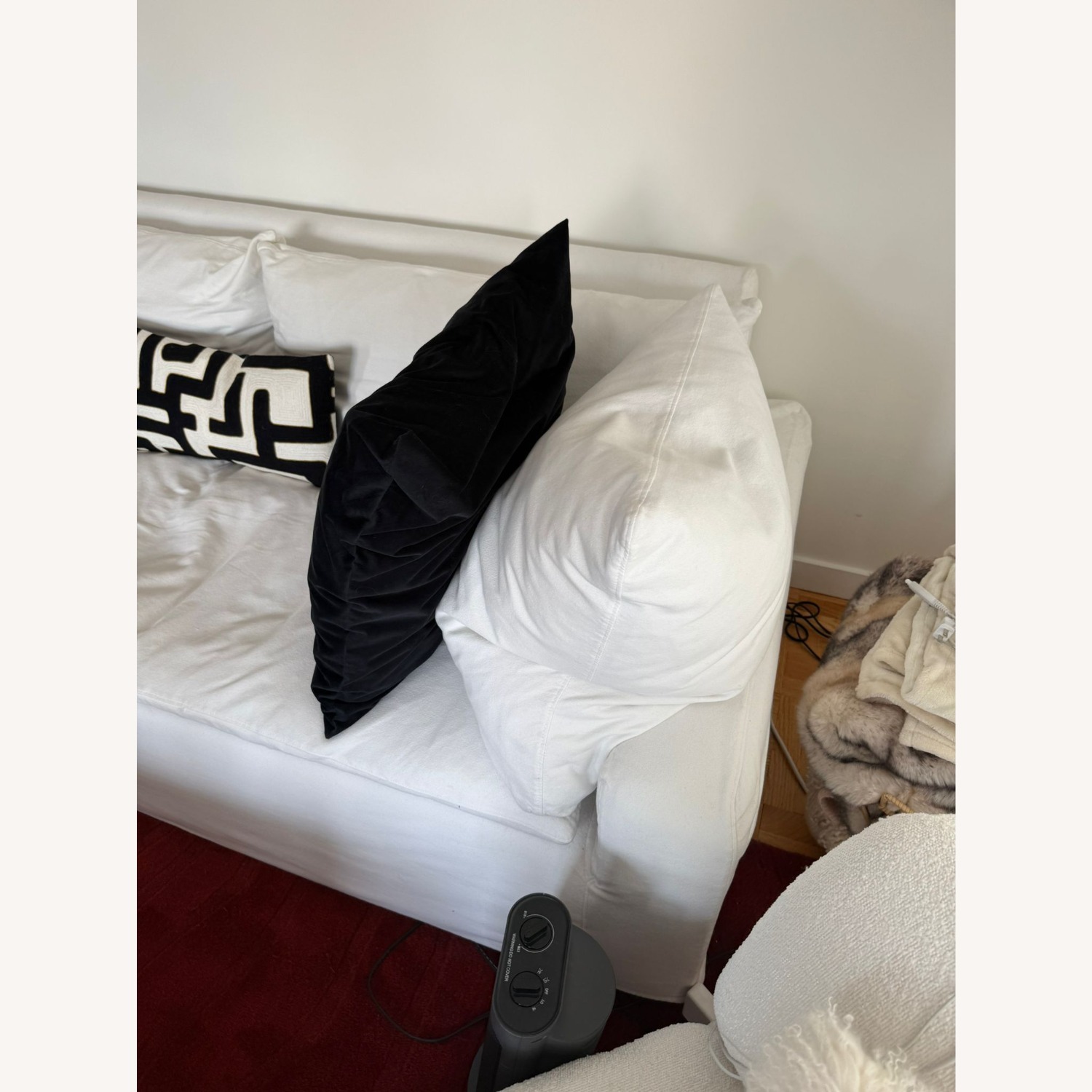 Crate & Barrel  Leanne Ford Ever Slipcovered Sofa  - image-3