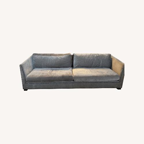 Used Thomasville Nouveau Velvet Sofa for sale on AptDeco