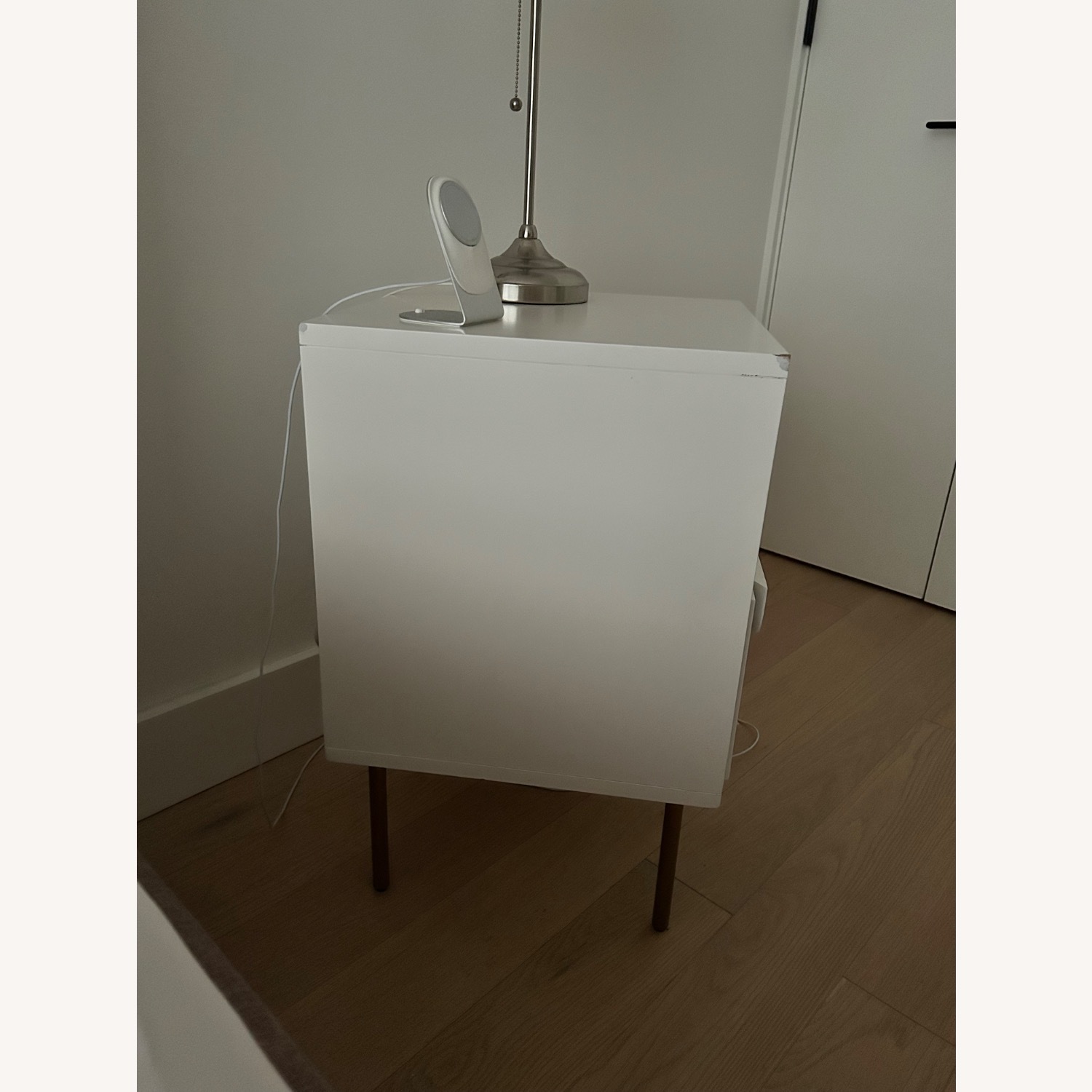 West Elm Gemini Nightstand (18”) - AptDeco