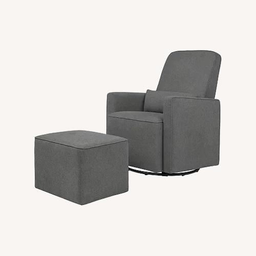 Used DaVinci Olive Glider and Ottoman for sale on AptDeco