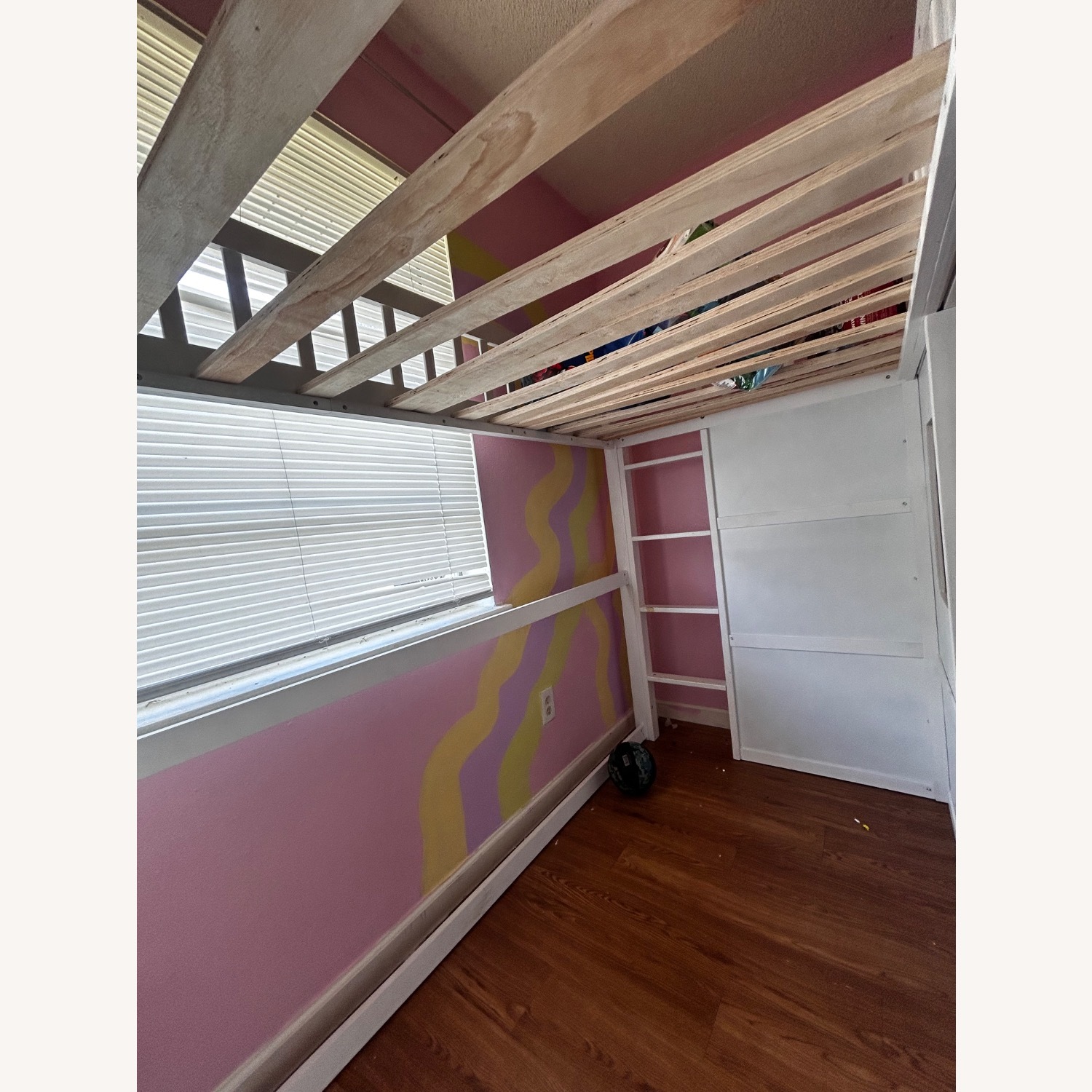 Twin Size Kid Wood Loft Frame - image-4