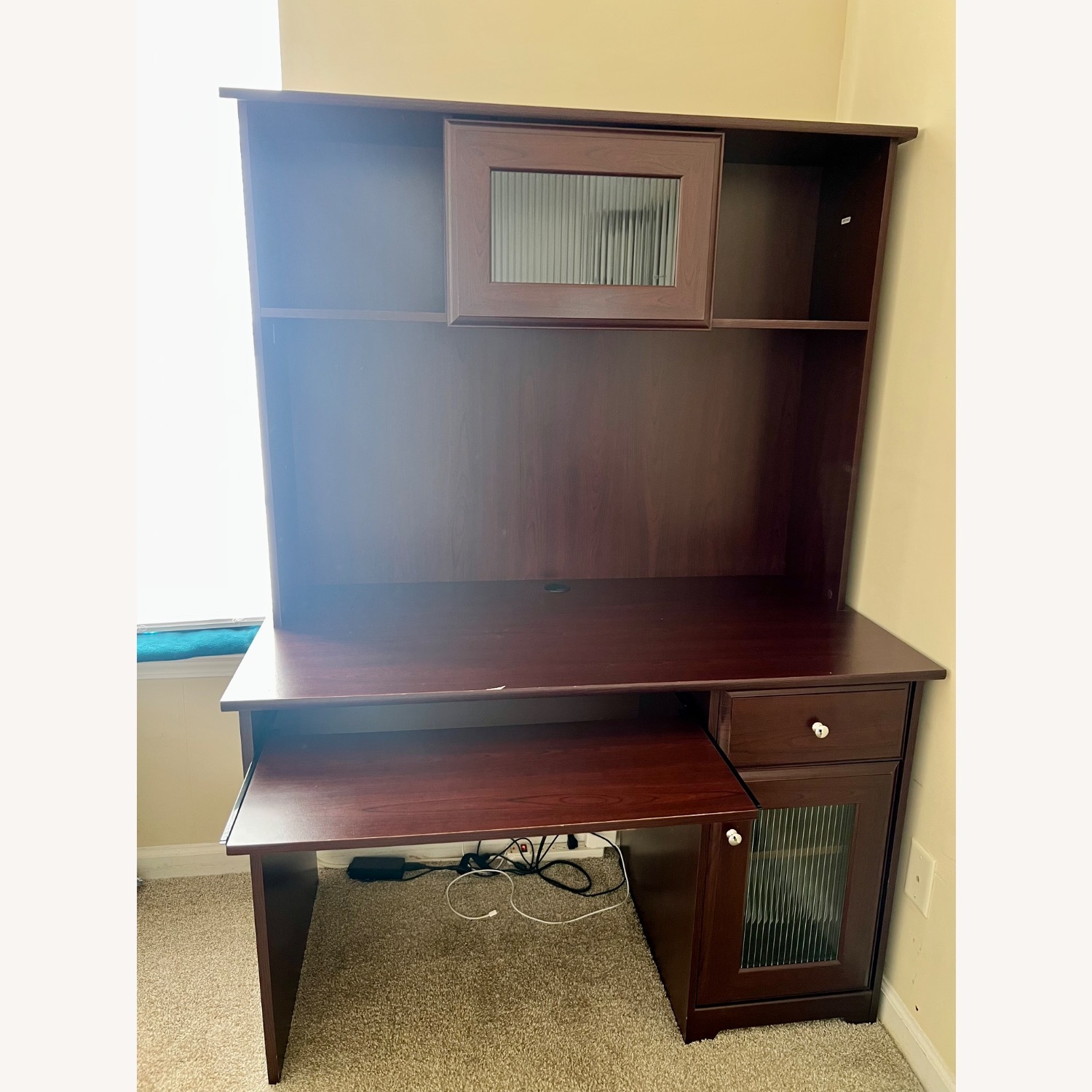 Desk with Hutch & Storage  - image-8