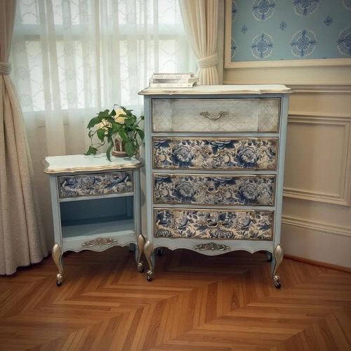 Used Vintage Dresser/Nightstand Set for sale on AptDeco