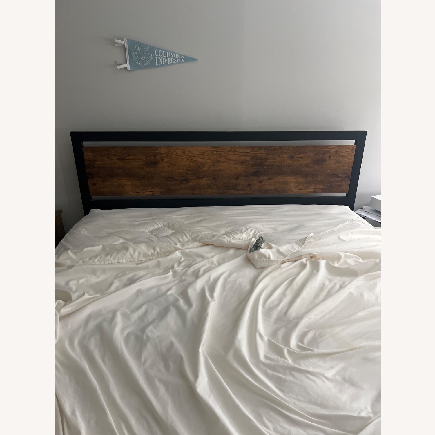 Vintage Brown Jacarla Metal Platform Bed  - image-5