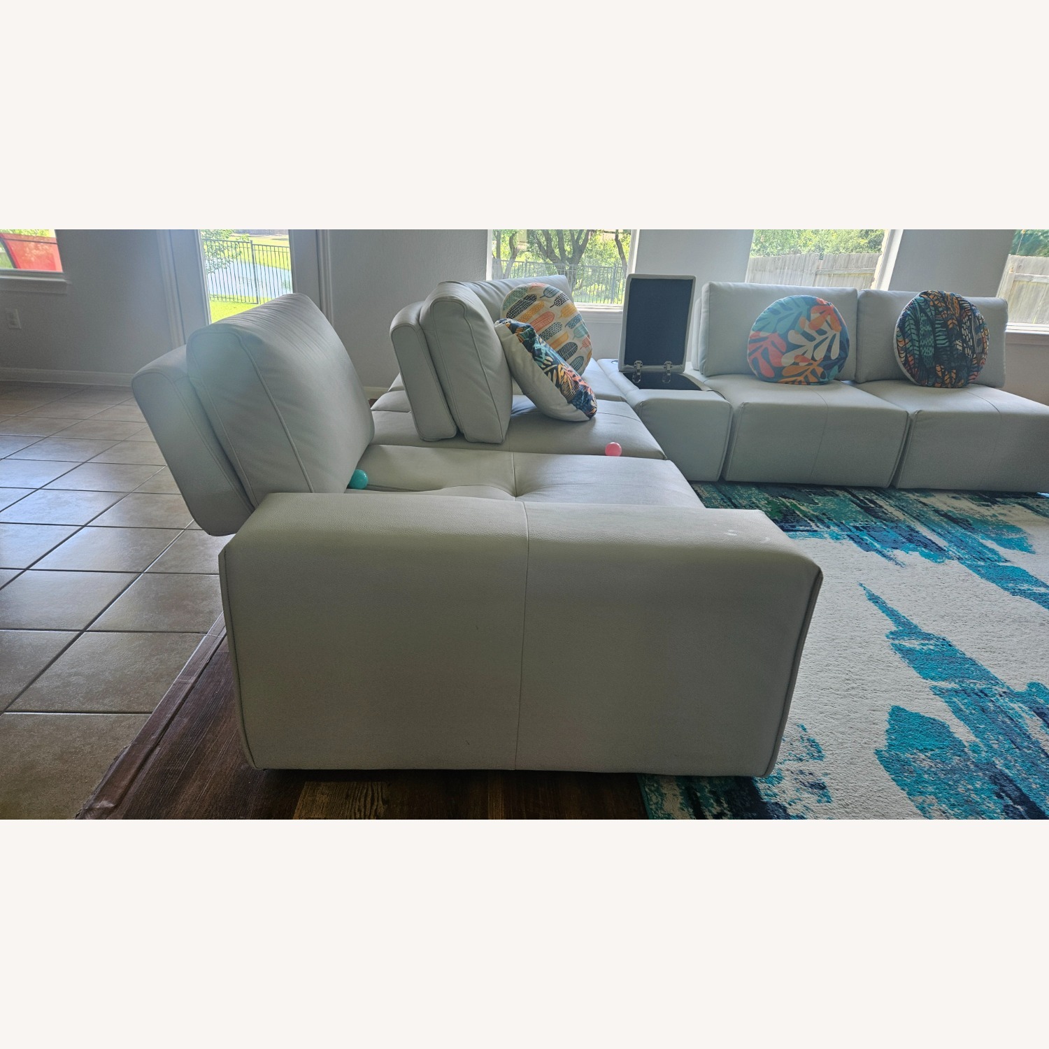 Davis Park 6 Pc Sectional- With Media Unit - image-4