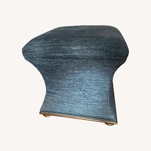 Used Hickory Chair Ottomans/Kravet Fabric for sale on AptDeco
