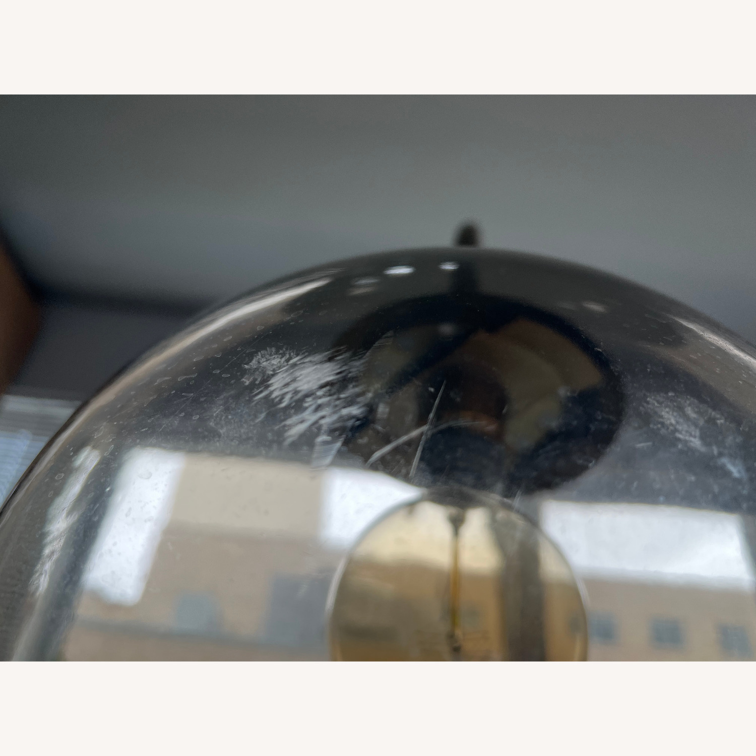 West Elm Overarching Brass Floor Lamp - image-3