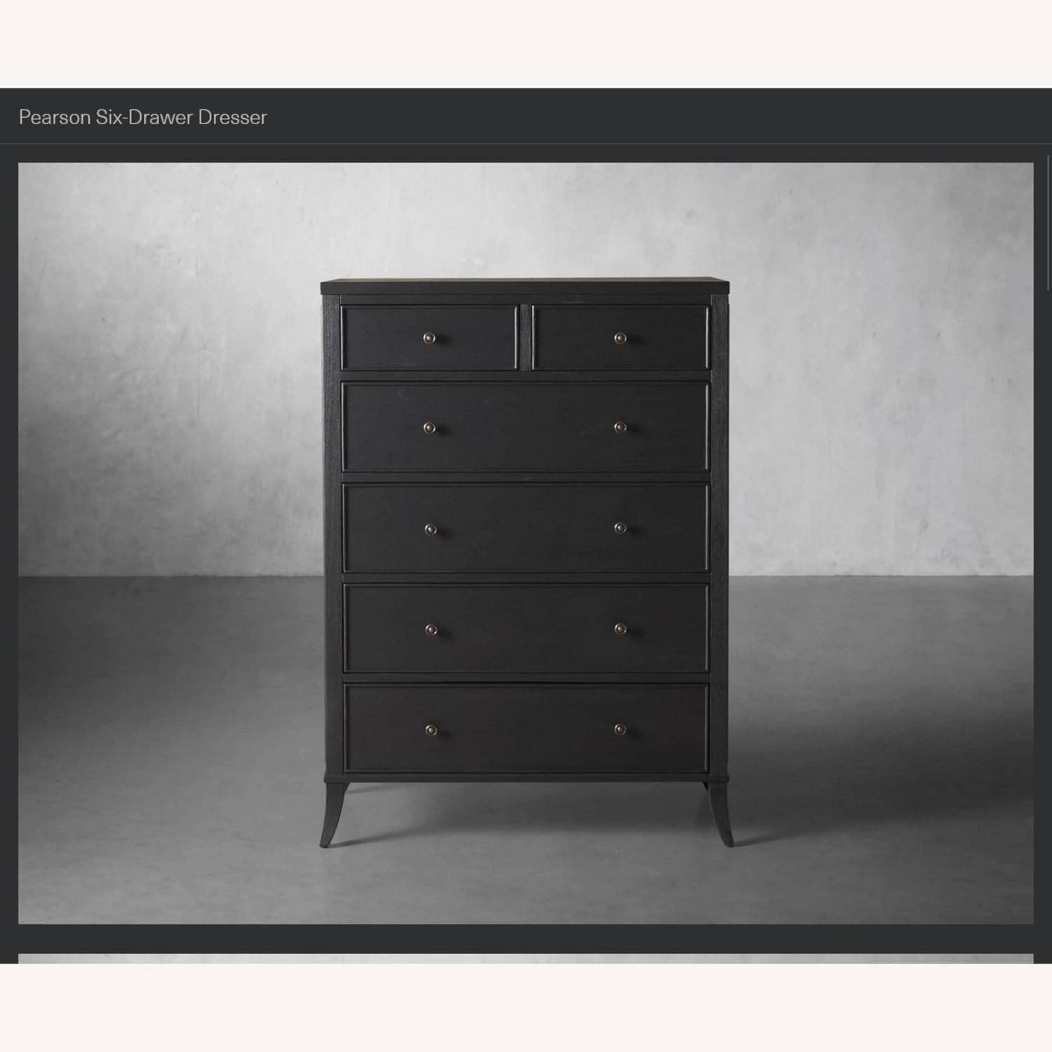 Arhaus Pearson Six-Drawer Dresser - image-1