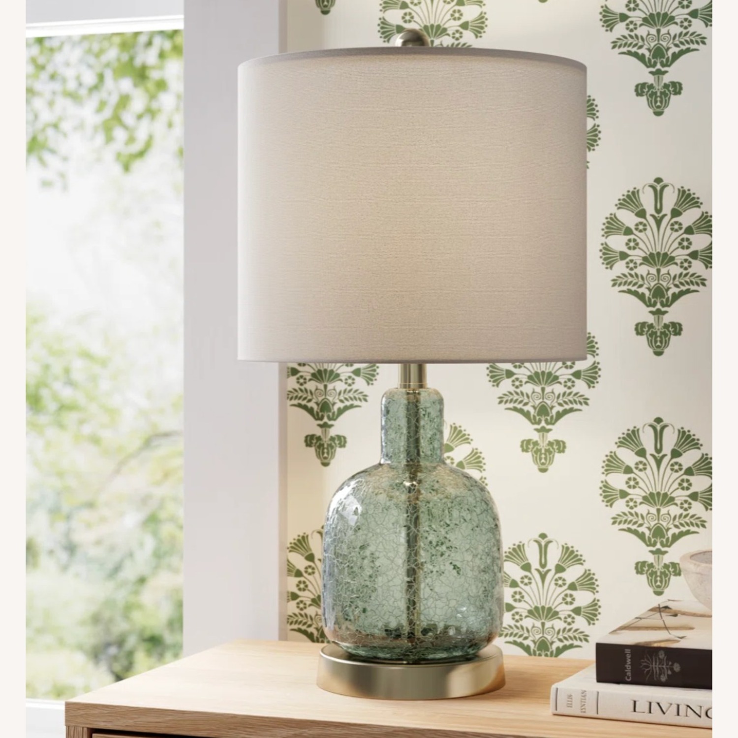 Coastal Green Table Lamp - image-1