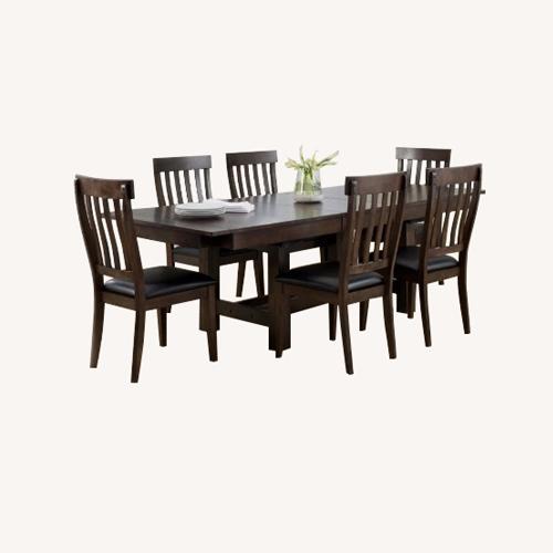 Used Mirabelle 7 piece Dining Table Set for sale on AptDeco