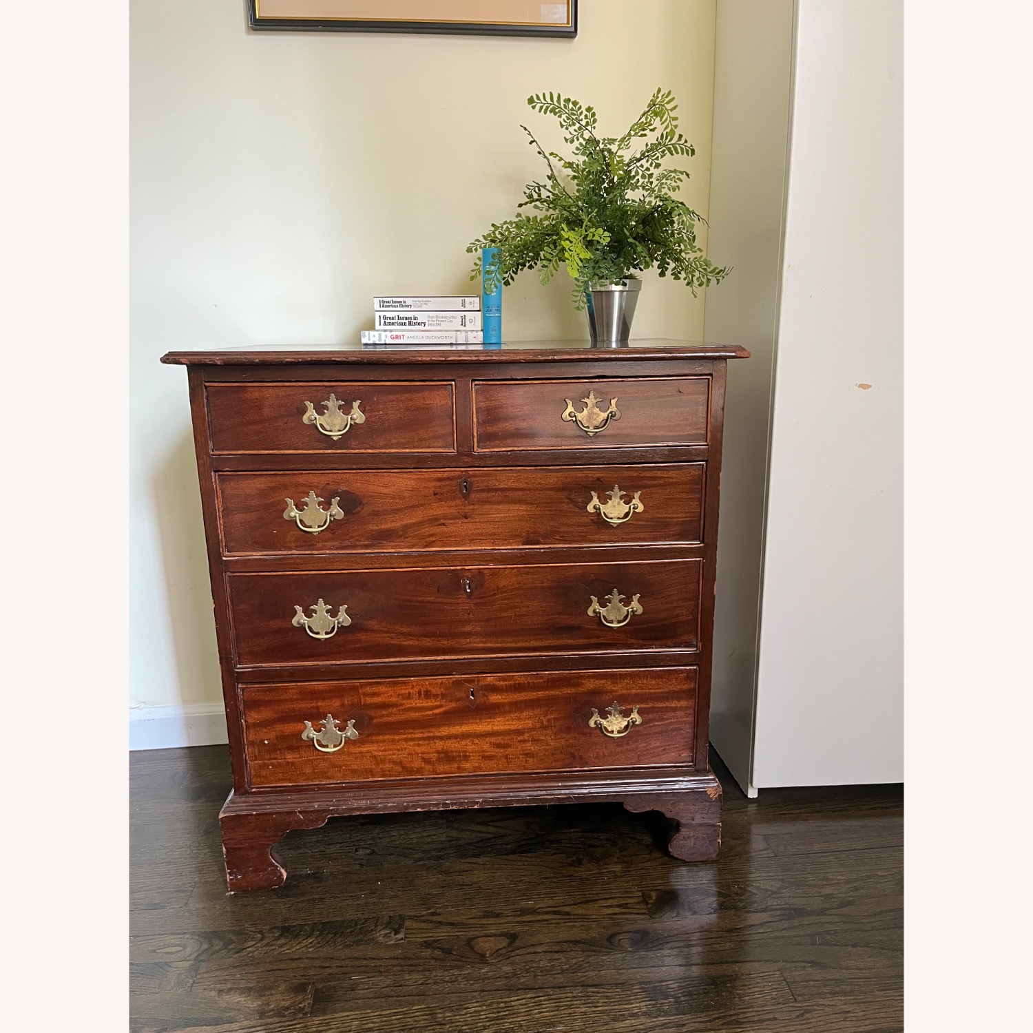 Antique Mahogany Chest - image-1