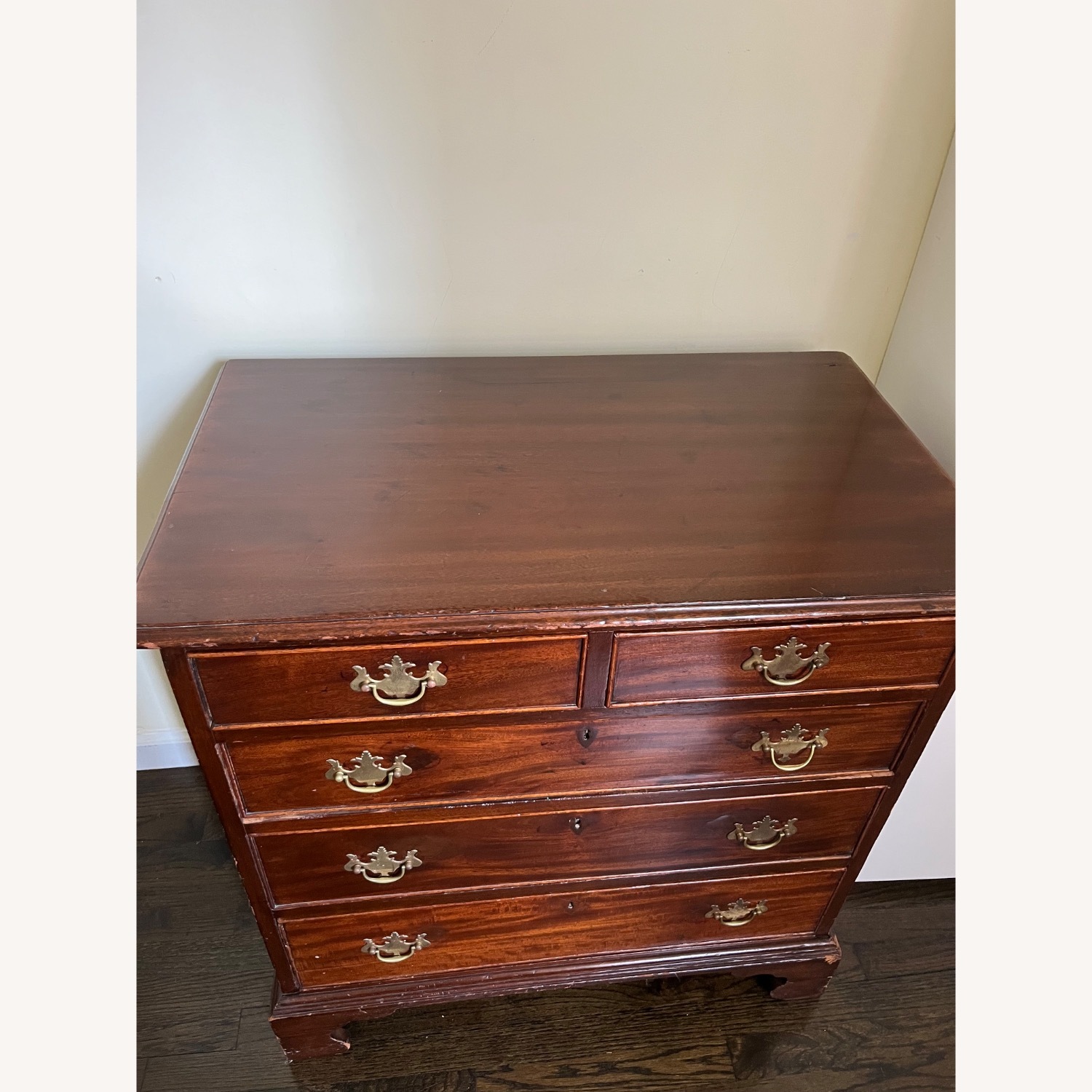 Antique Mahogany Chest - image-6