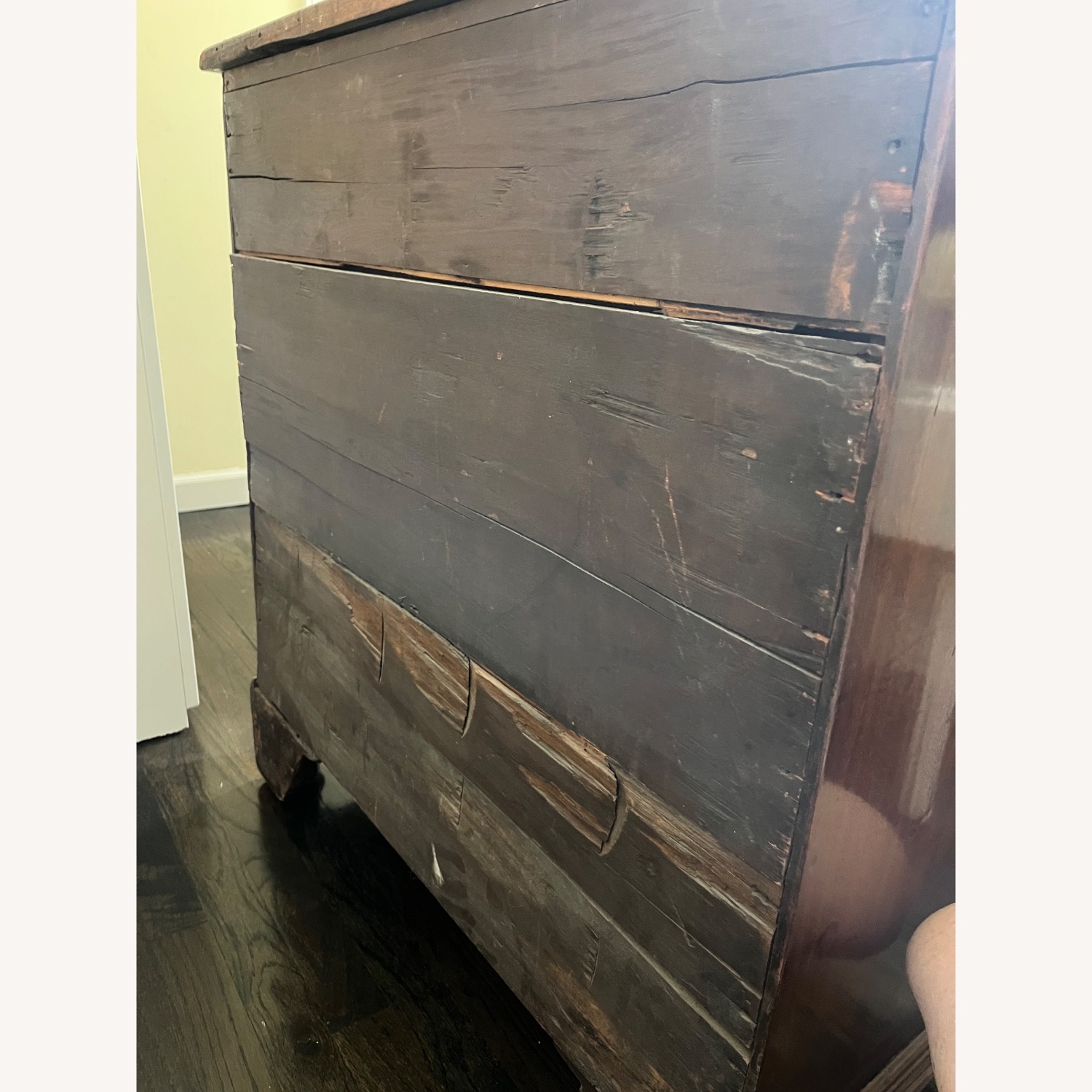 Antique Mahogany Chest - image-4