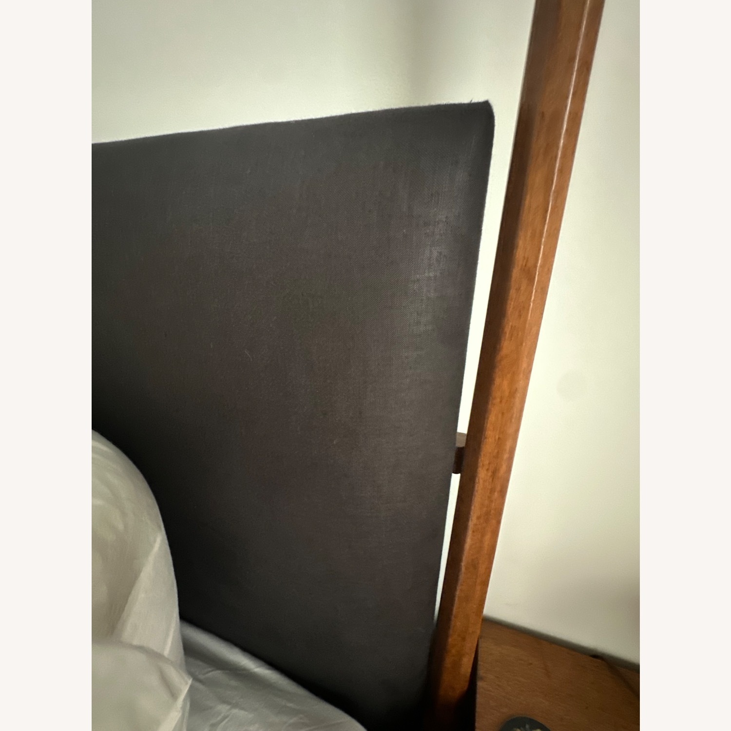 Rose Tarlow Walnut and Iron Four Poster Bed, King - image-12