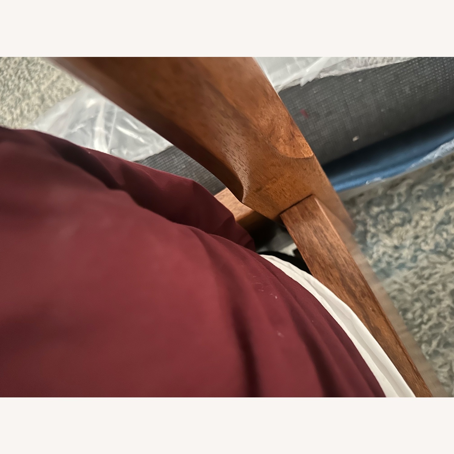 Rose Tarlow Walnut and Iron Four Poster Bed, King - image-11