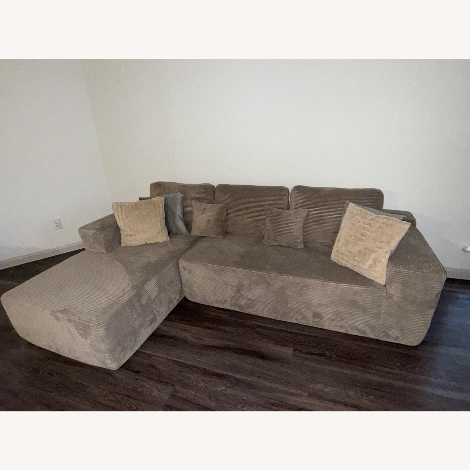 Camel Sectional Cloud Couch - image-2