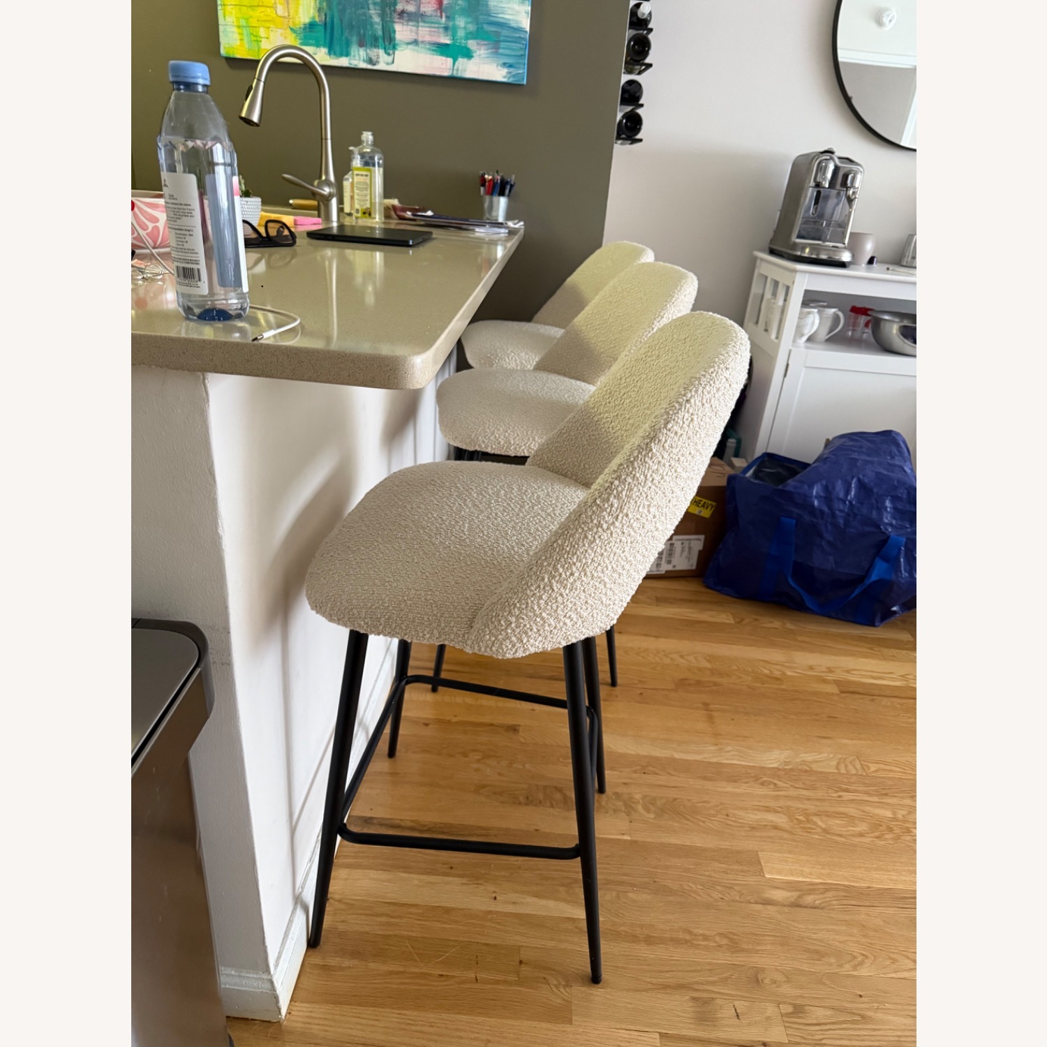 Amazon Boucle 27” Barstools - image-3