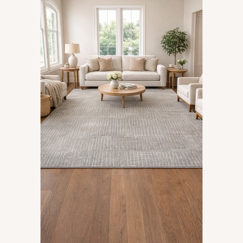 Used Arhaus Artim Hand-Knotted Rug – 8x10 Ivory for sale on AptDeco