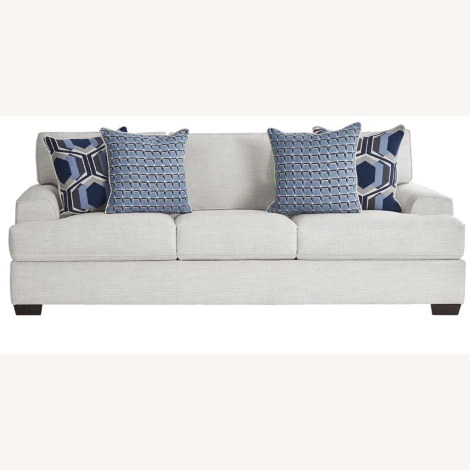 Rooms To Go Cream Sleeper Sofa - image-6