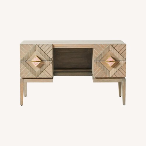 Used Anthropologie Handcarved Samuel Desk for sale on AptDeco