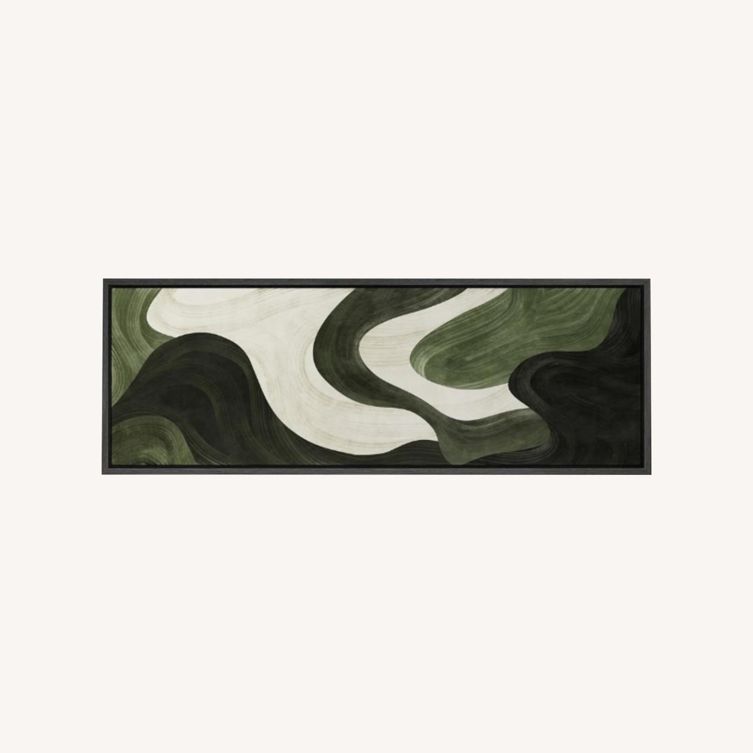 Wayfair Abstract Green Wall Art - image-0